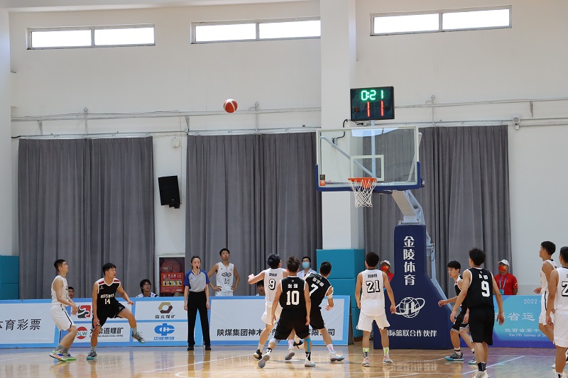 省十七运篮球项目（神木赛区）今日正式开赛